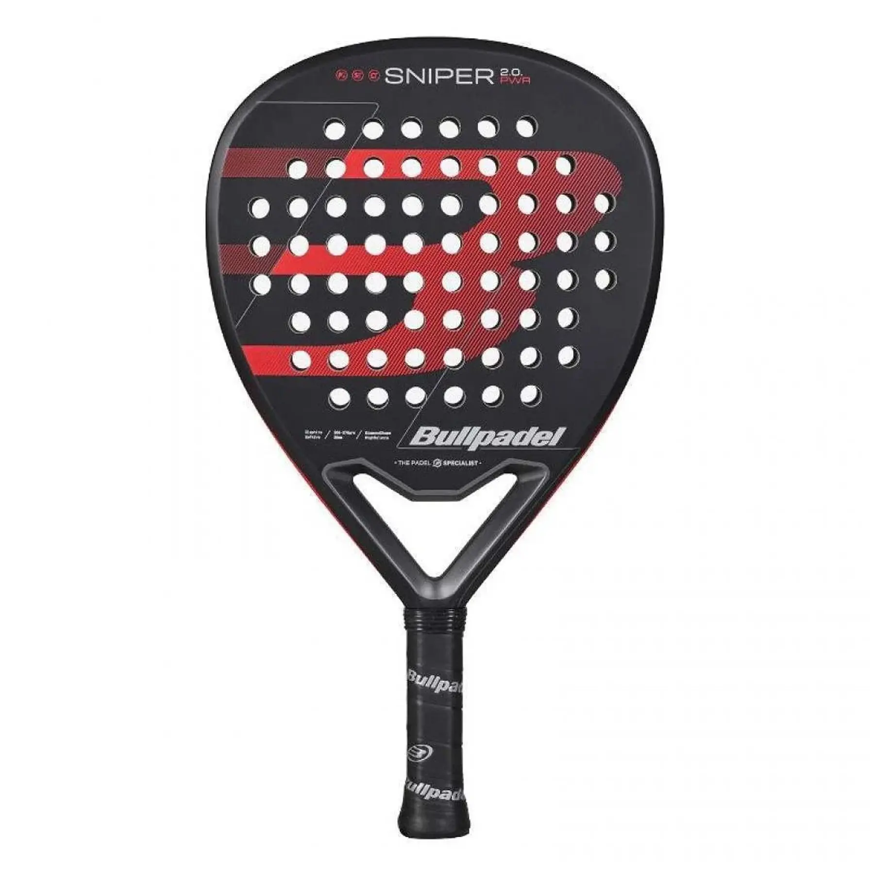 Bullpadel - Sniper 2.0 Power Black/Red - 2026 image